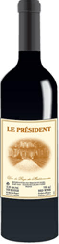 Vin de Pays de Méditerranée Rouge Le Président